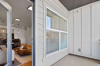 Apartment patio